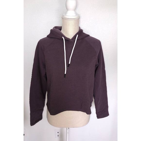 Under Armour Ottoman Fleece Hoodie in Purple - XS - Picture 2 of 6